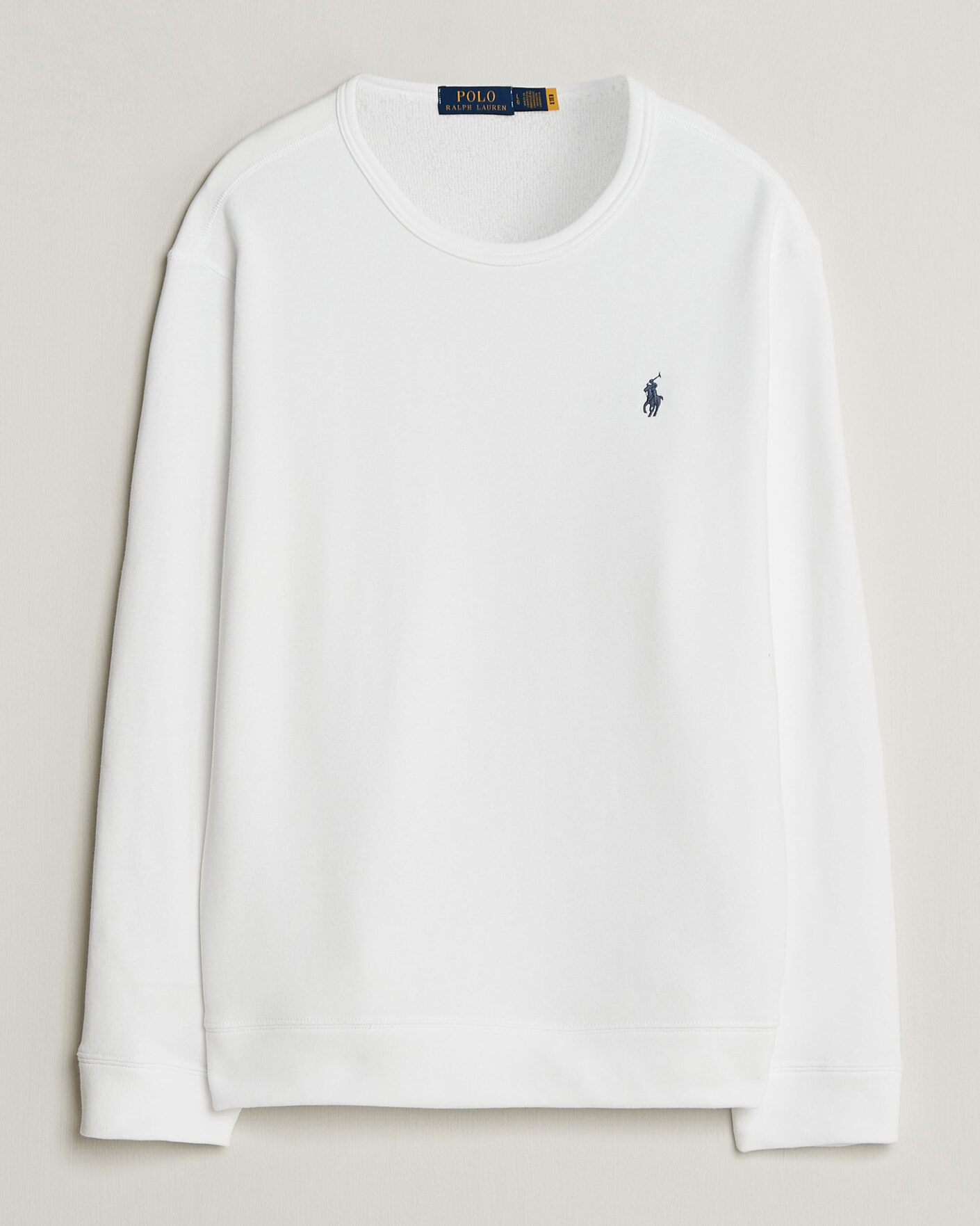 Men | Sweaters & Knitwear | Polo Ralph Lauren | Island Terry Sweatshirt White