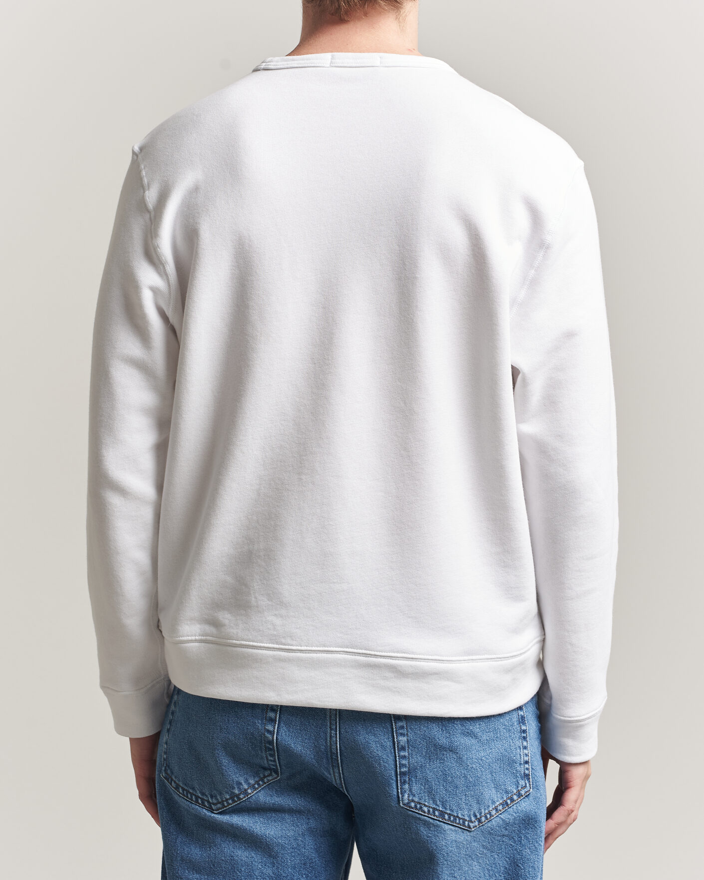 Men | Sweaters & Knitwear | Polo Ralph Lauren | Island Terry Sweatshirt White