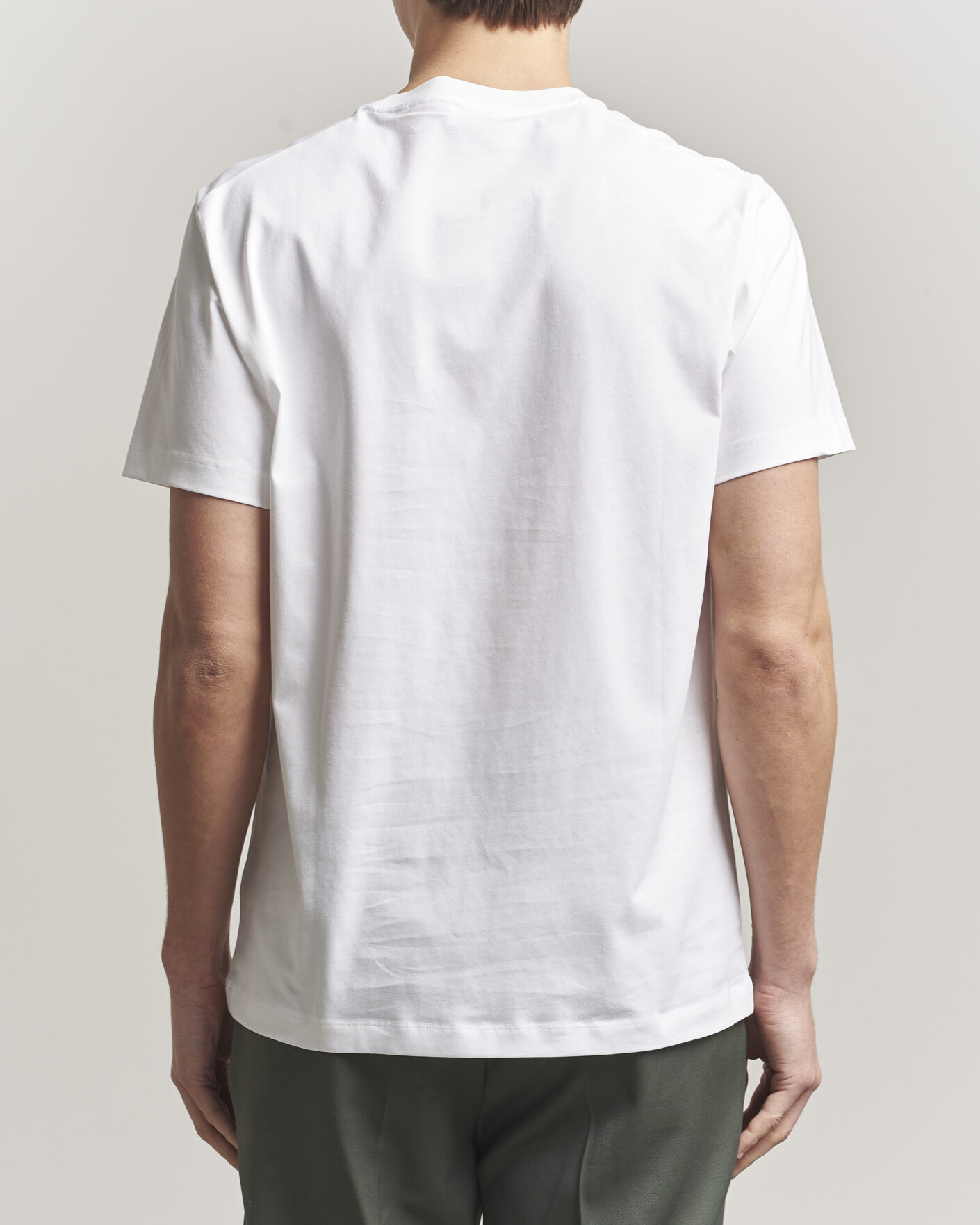 Men | T-Shirts | Filippa K | Filip Crew Neck T-Shirt White