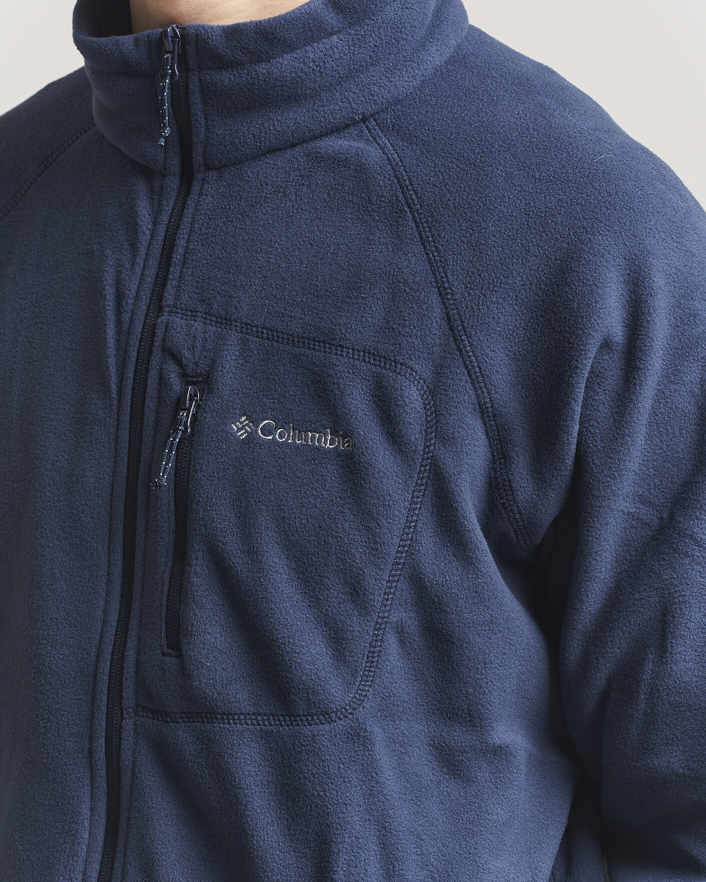 Men | Sweaters & Knitwear | Columbia | Fast Trek Full Zip Fleece Navy