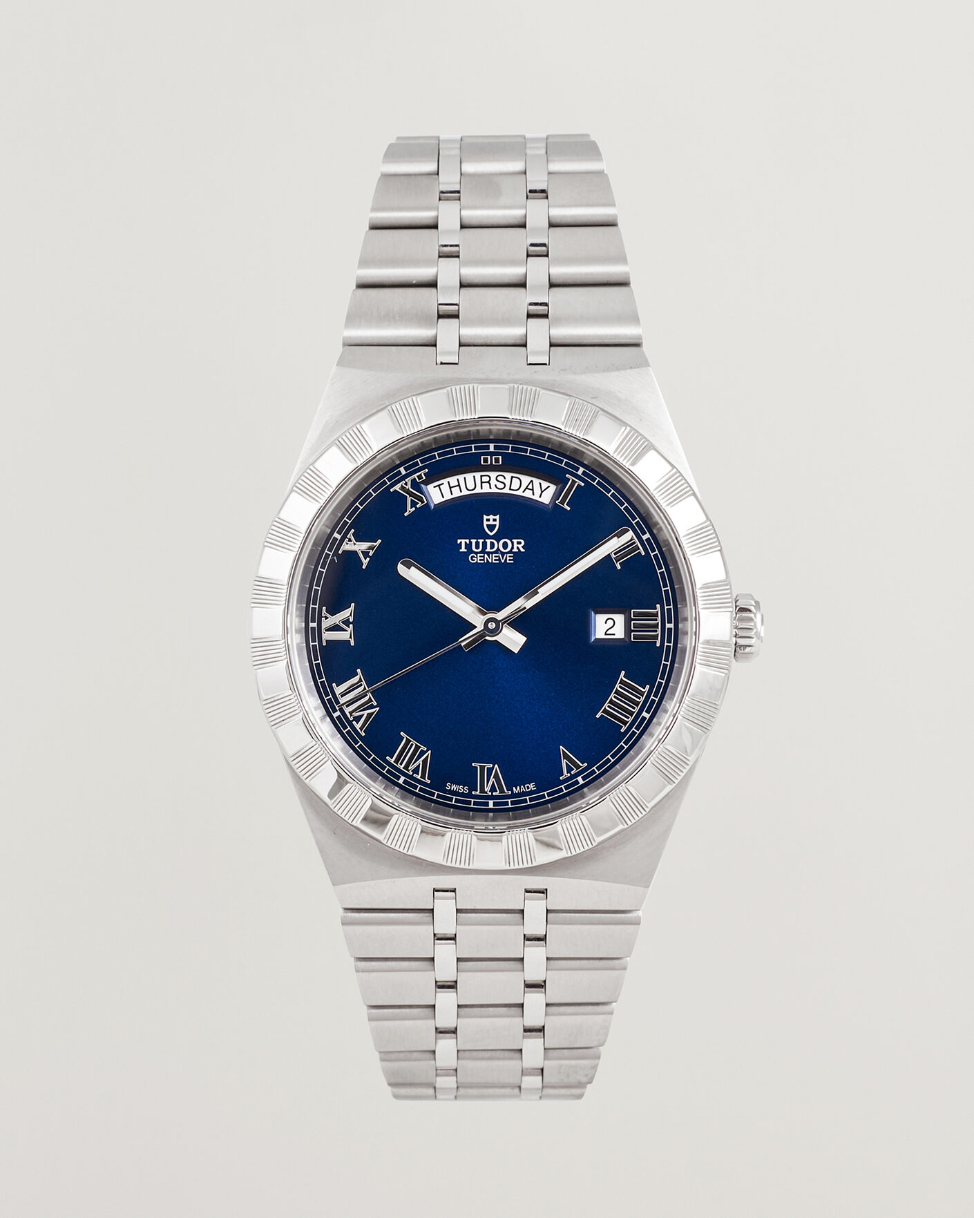 Men | Tudor Pre-Owned Royal 41 Blue | Tudor Pre-Owned | Royal 41 Blue