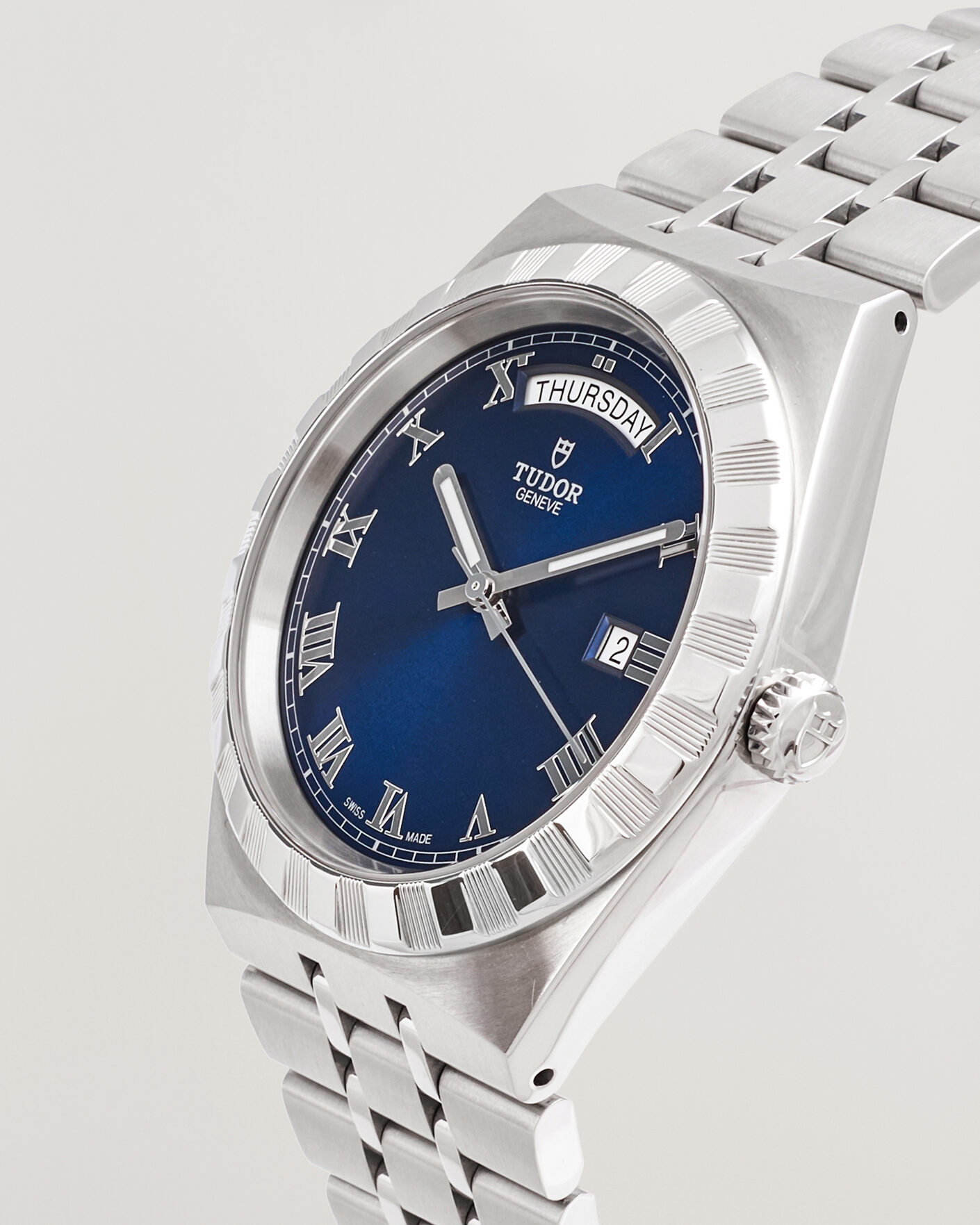Men | Tudor Pre-Owned Royal 41 Blue | Tudor Pre-Owned | Royal 41 Blue