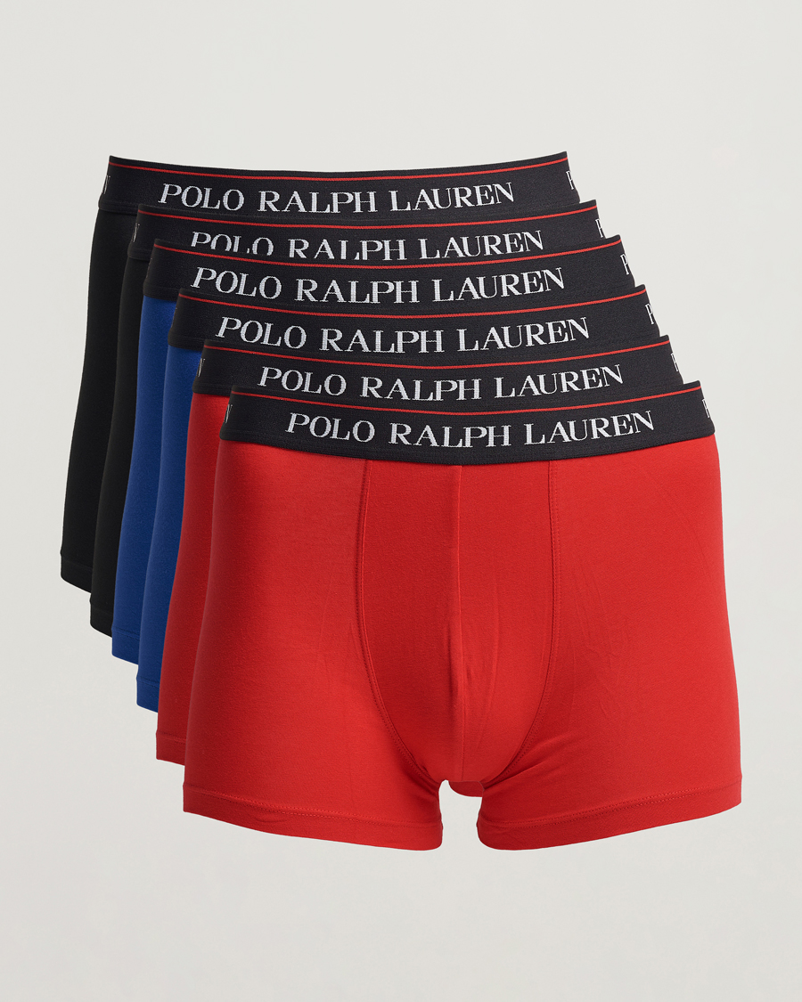 Polo Ralph Lauren 6-pack Trunk Sapphire/Red/Black at
