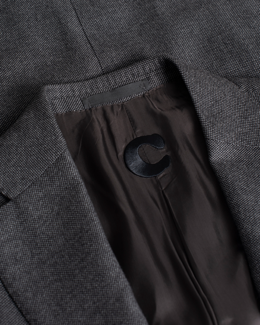 Men |  | Pre-owned | Caruso Wool Suit Dark Grey 50