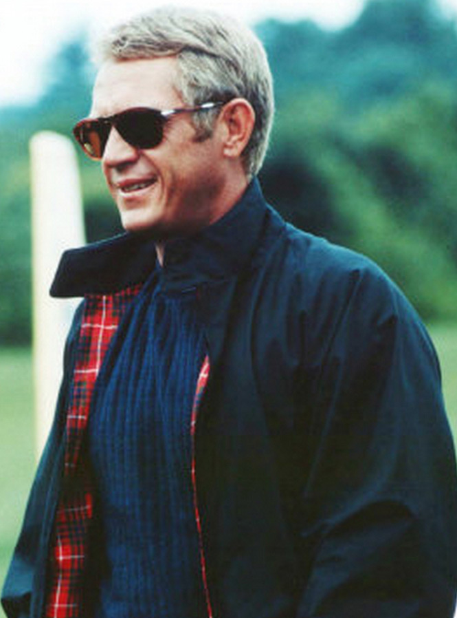 <em>Baracutas G9-jakke på Steve McQueen</em>