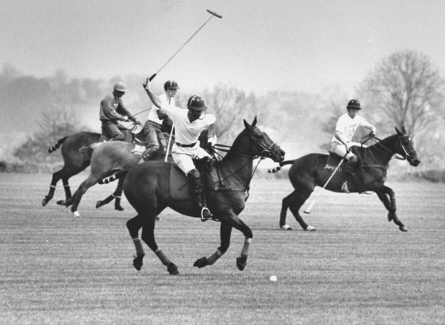 Hästpolospelare under tidigt 1900-tal