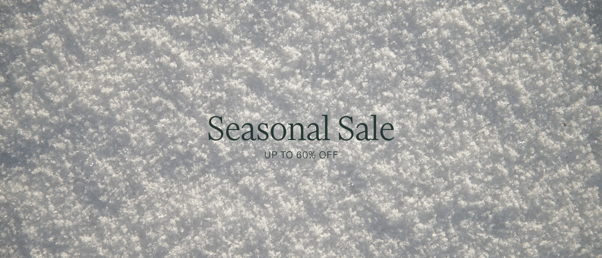 Seasonal Sale